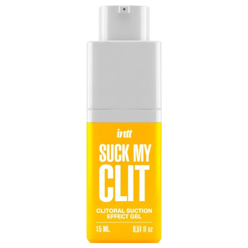 Intt Suck My Clit - klitorisz stimuláló gél nőknek - mangó (15 ml) 135367 termék bemutató kép