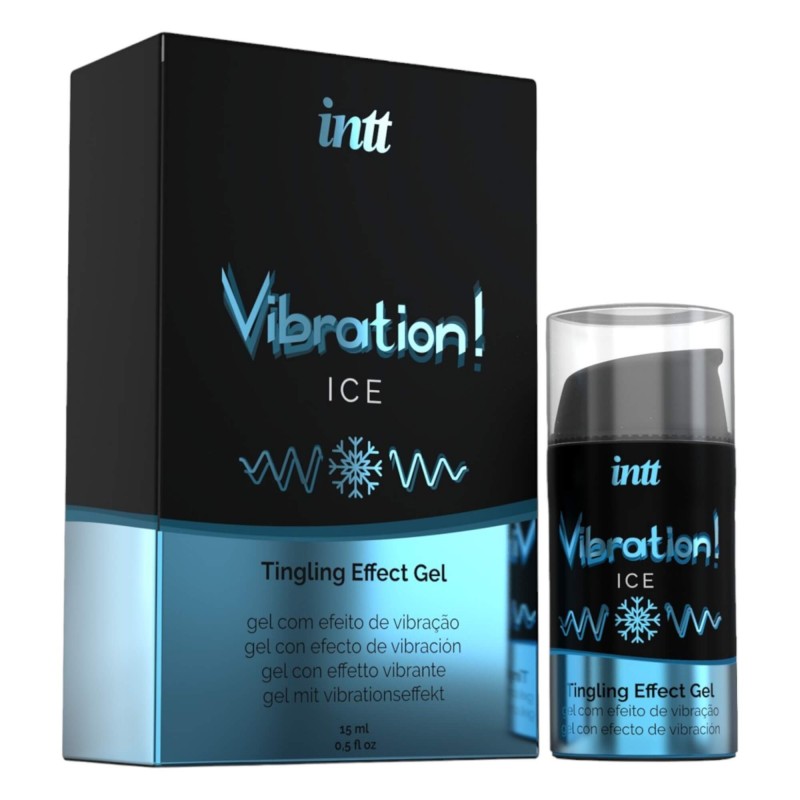 Intt Vibration! - folyékony vibrátor - jég (15ml) 92424 termék bemutató kép