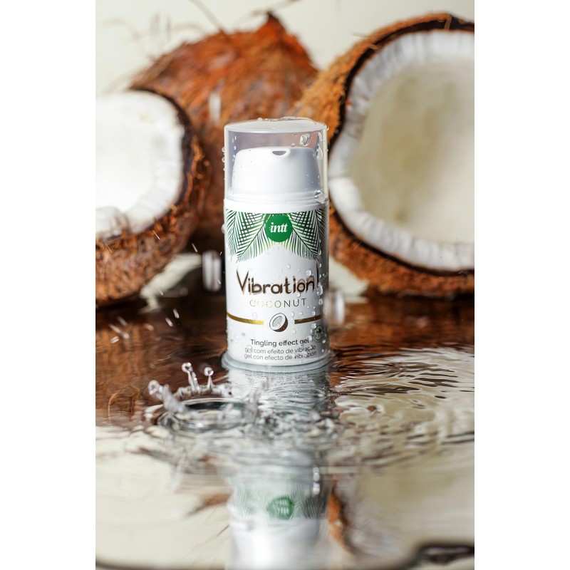 Intt Vibration! - folyékony vibrátor - kókusz (15 ml) 133275 termék bemutató kép