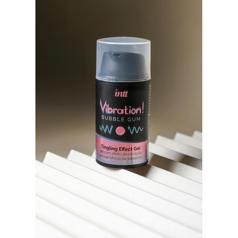 Intt Vibration! - folyékony vibrátor - rágógumi (15 ml) 133283 termék bemutató kép