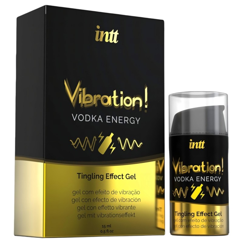 Intt Vibration! - folyékony vibrátor - Vodka Energy (15 ml) 129468 termék bemutató kép