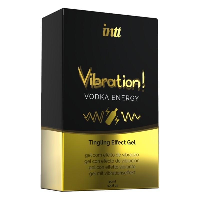 Intt Vibration! - folyékony vibrátor - Vodka Energy (15 ml) 92441 termék bemutató kép