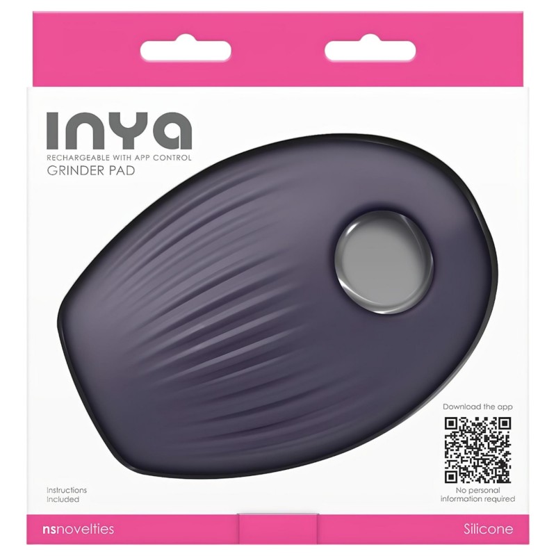 Inya Grinder Pad - App-vezérelt párnavibrátor (lila) 146933 termék bemutató kép