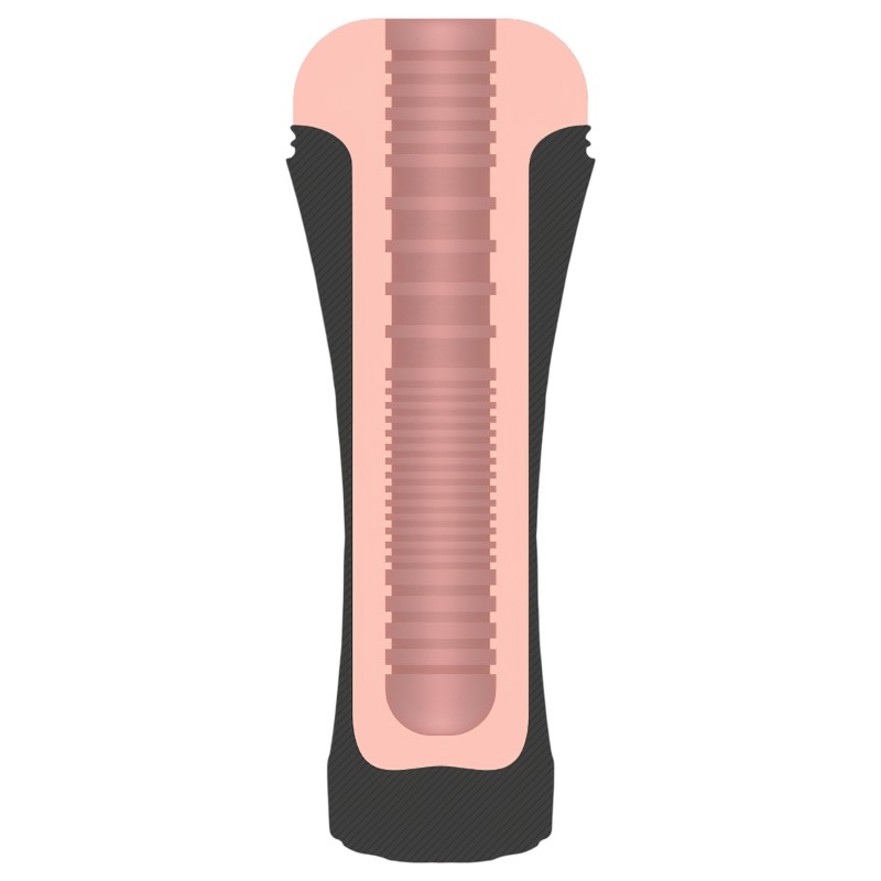 JamyJob - élethű műpunci tokban (fekete-natúr) 124031 termék bemutató kép