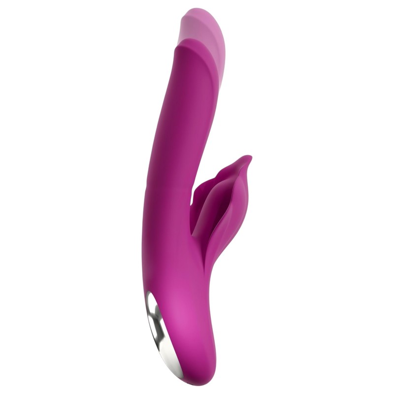 Javida - 4in1 G-pont és csikló izgató vibrátor (lila) 119051 termék bemutató kép