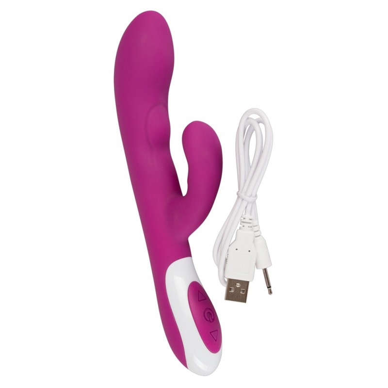 Javida - melegítő csiklóizgató vibrátor (pink) 12003 termék bemutató kép