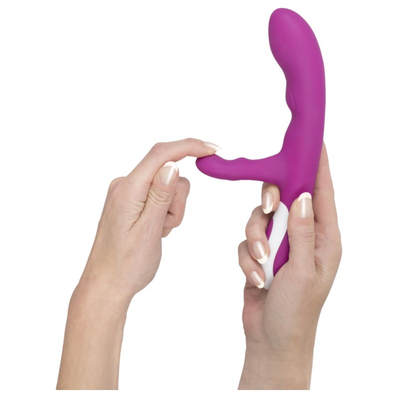Javida - melegítő csiklóizgató vibrátor (pink) 119990 termék bemutató kép