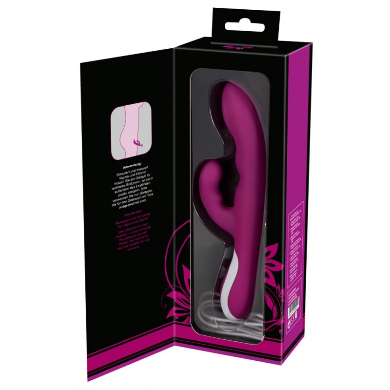 Javida - melegítő csiklóizgató vibrátor (pink) 87580 termék bemutató kép