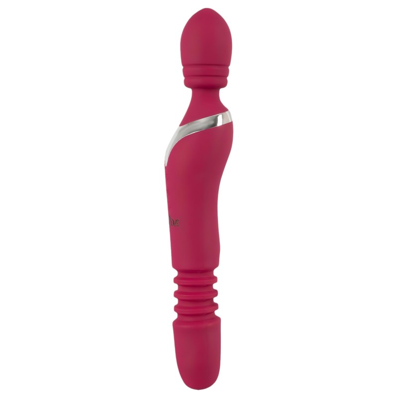 Javida Thrusting - 3in1 lökő vibrátor (piros) 162583 termék bemutató kép
