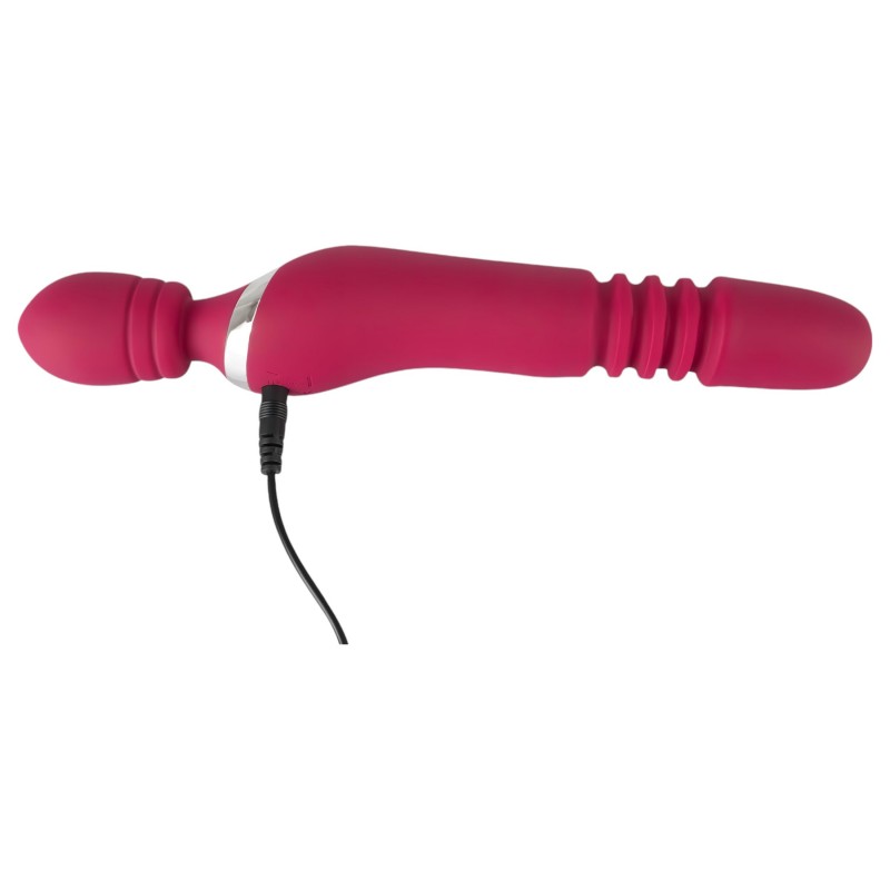 Javida Thrusting - 3in1 lökő vibrátor (piros) 162586 termék bemutató kép