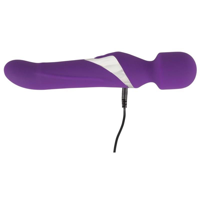 Javida Wand & Pearl - 2in1 masszírozó vibrátor (lila) 49296 termék bemutató kép