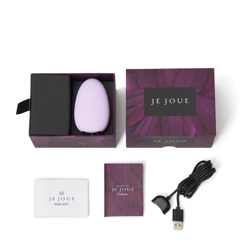 Je Joue Mimi Soft - akkus, vízálló csikló vibrátor (viola) 44126 termék bemutató kép