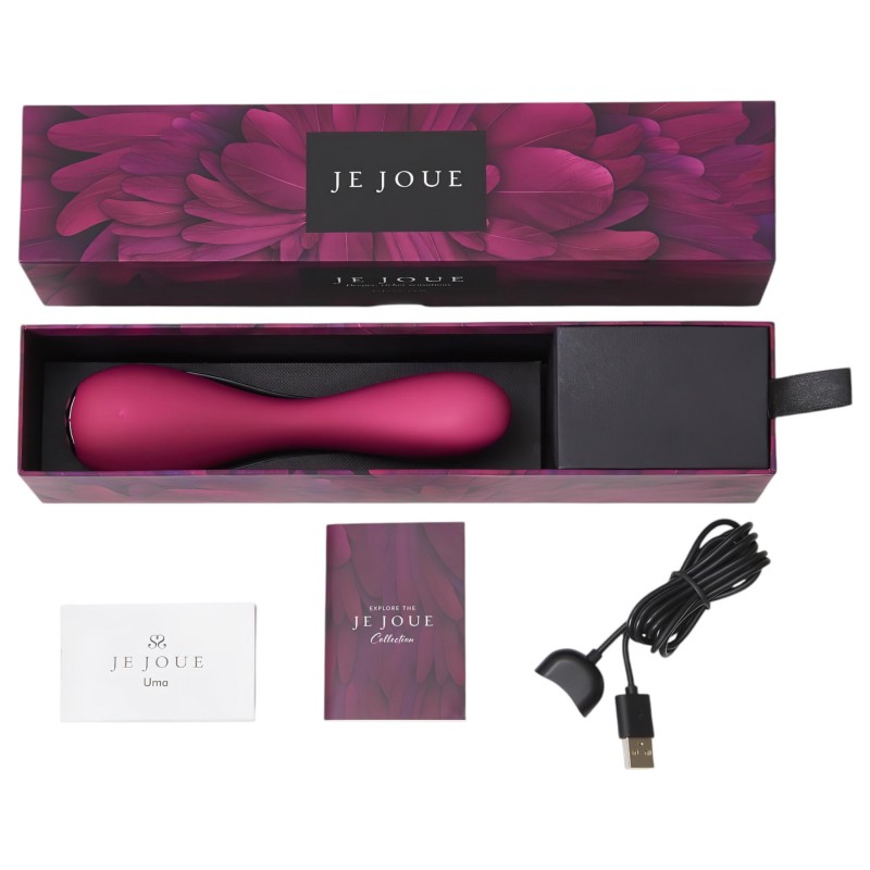 Je Joue Uma - akkus, vízálló G-pont vibrátor (pink) 109269 termék bemutató kép