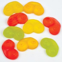 Jelly Boobs - gumicukor cici - gyümölcsös (120g) 43872 termék bemutató kép