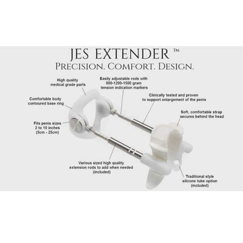 Jes-Extender - Light Standard pénisznövelő készülék (17cm-ig) 63308 termék bemutató kép