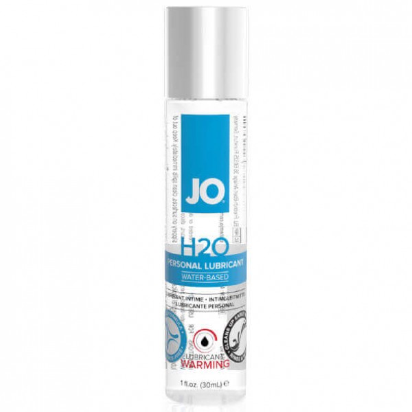 JO H2O - vízbázisú melegítő síkosító (30ml)