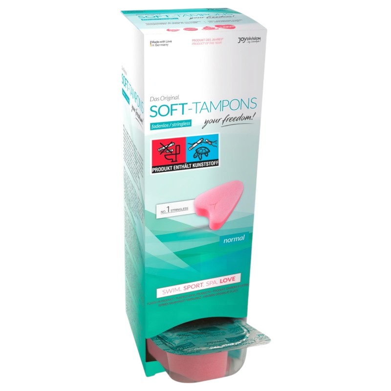 JoyDivision Soft-Tampons - zsinór nélküli puha tampon (10 db) 147555 termék bemutató kép