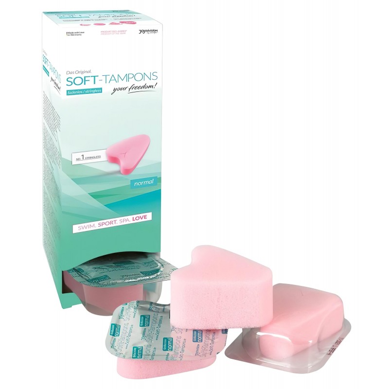 JoyDivision Soft-Tampons - zsinór nélküli puha tampon (10 db) 147562 termék bemutató kép