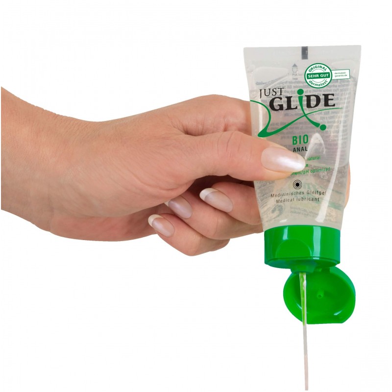 Just Glide Bio ANAL - vízbázisú vegán síkosító (50ml) 33697 termék bemutató kép