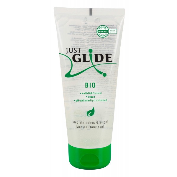 Just Glide Bio - vízbázisú vegán síkosító (200ml)