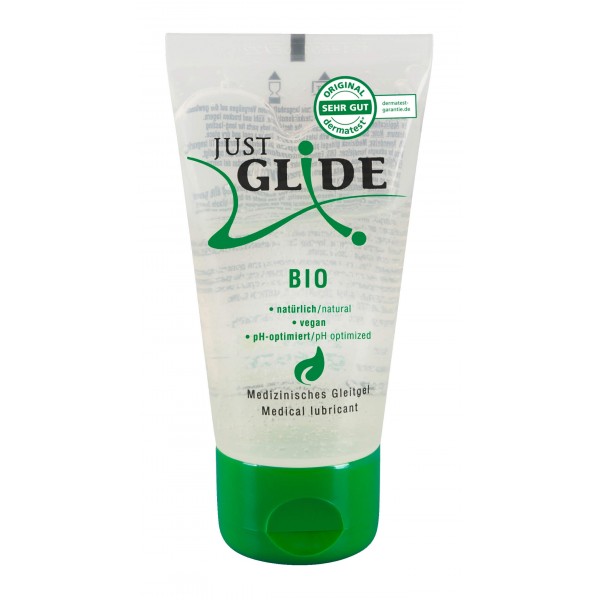 Just Glide Bio - vízbázisú vegán síkosító (50ml)