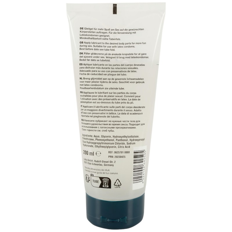Just Glide Premium Anal - tápláló anál síkosító (200 ml) 131950 termék bemutató kép