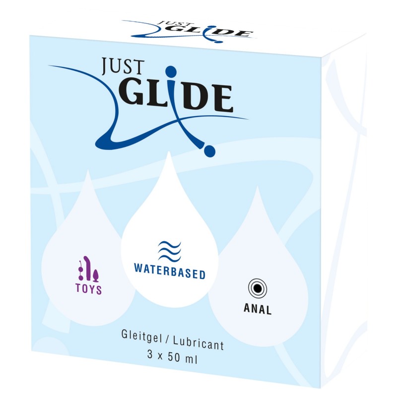 Just Glide síkosító szett (3x50 ml) 123465 termék bemutató kép