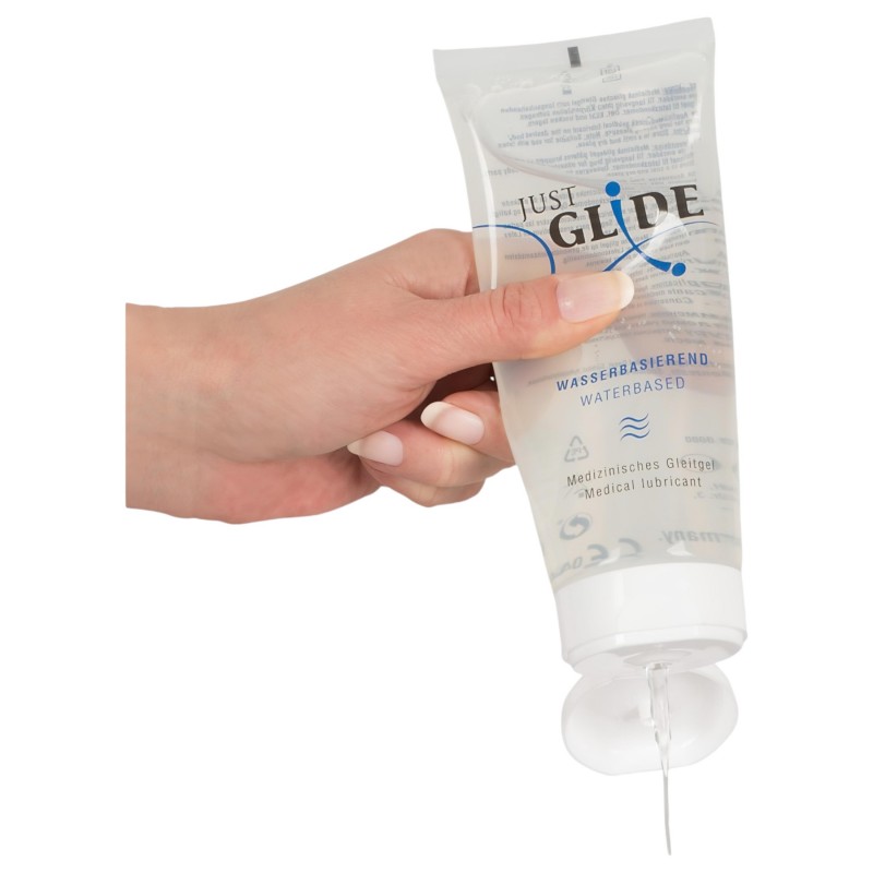 Just Glide vízbázisú síkosító (200 ml) 130121 termék bemutató kép