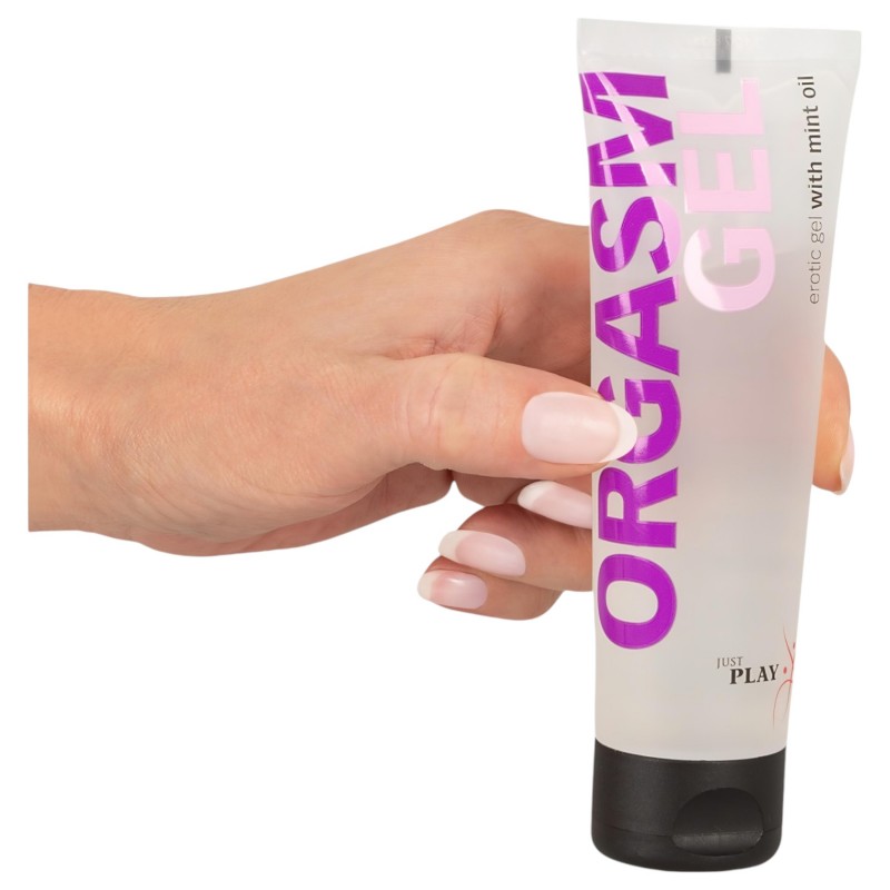 Just Play Orgasm Gel - intim gél nőknek (80 ml) 131890 termék bemutató kép