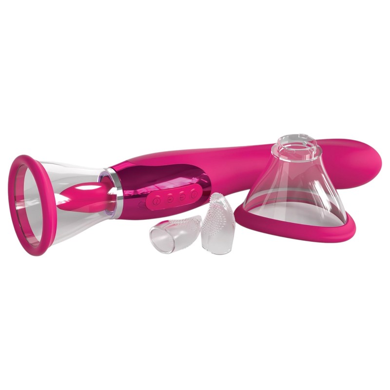 JimmyJane Apex - nyelves 2in1 vibrátor (pink) 102990 termék bemutató kép