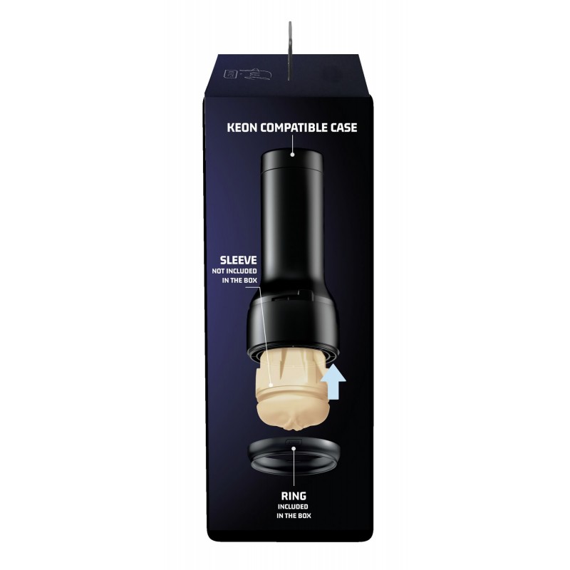 Kiiroo Keon - kiegészítő tok - mandzsetta nélkül (fekete) 83981 termék bemutató kép