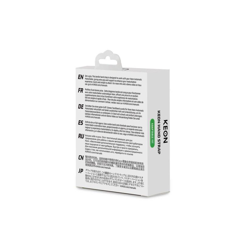 Kiiroo Keon - maszturbátor csukló bilincs (fekete) 84079 termék bemutató kép