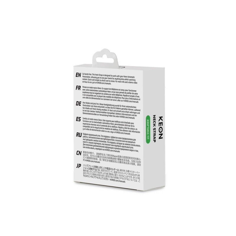 Kiiroo Keon - maszturbátor nyakpánt (fekete) 84070 termék bemutató kép