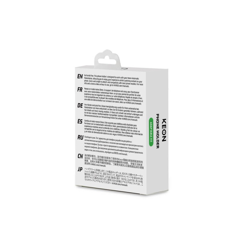 Kiiroo Keon - maszturbátor telefon tartó (fekete) 84066 termék bemutató kép