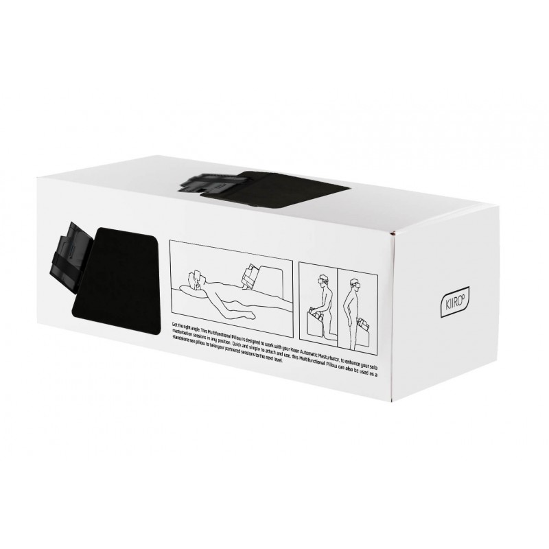 Kiiroo Keon - párna és maszturbátor tartó (fekete) 83969 termék bemutató kép