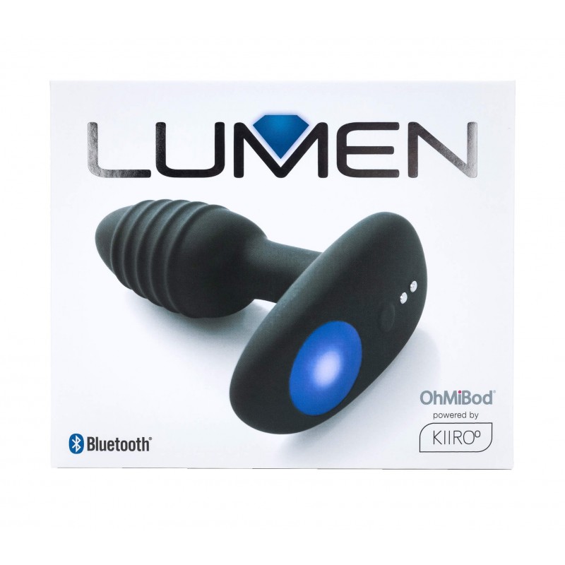 Kiiroo Ohmibod Lumen - interaktív prosztata vibrátor (fekete) 83861 termék bemutató kép