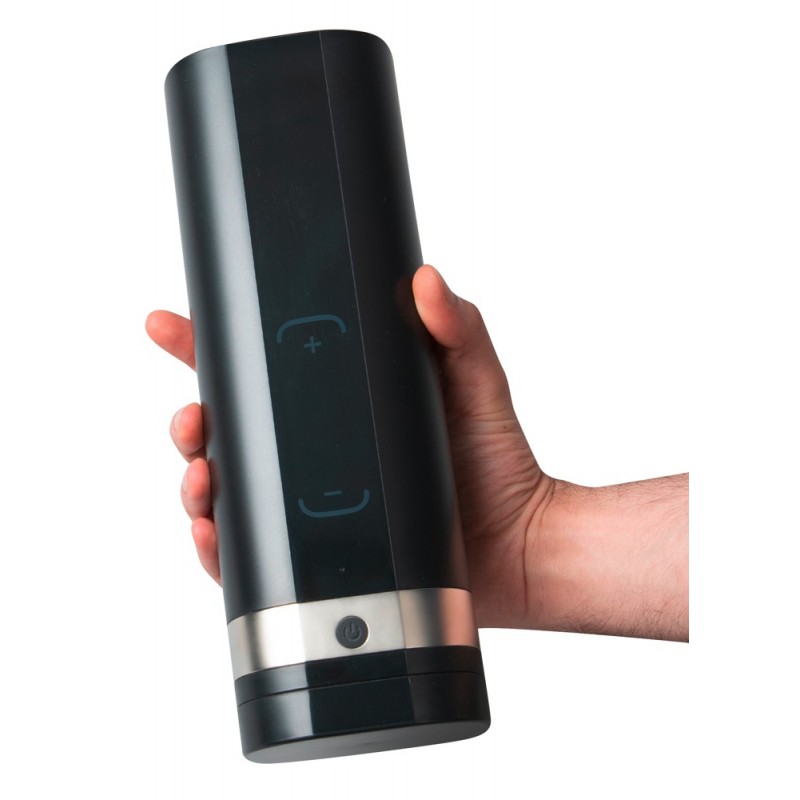 Kiiroo Onyx+ Jessica Drake - interaktív maszturbátor (fekete) 58567 termék bemutató kép