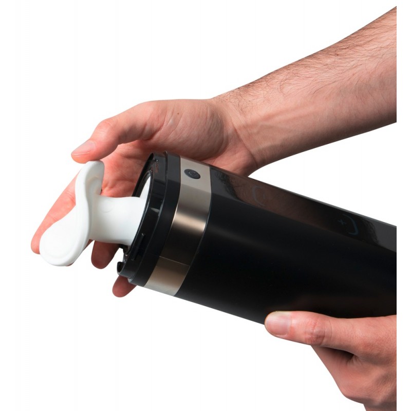 Kiiroo Onyx+ Jessica Drake - interaktív maszturbátor (fekete) 58568 termék bemutató kép