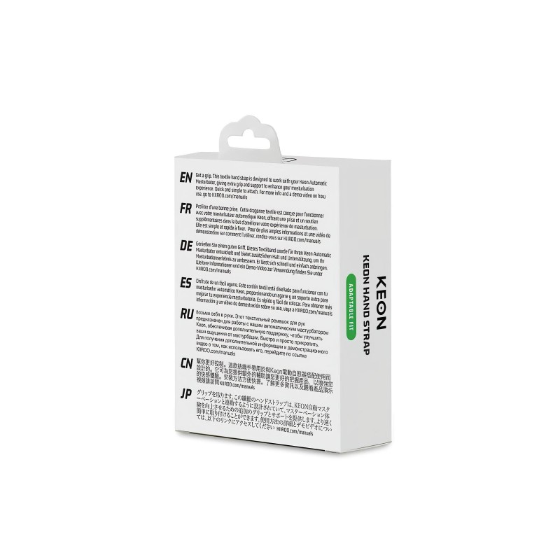 Kiiroo Keon - maszturbátor csukló bilincs (fekete) 110107 termék bemutató kép