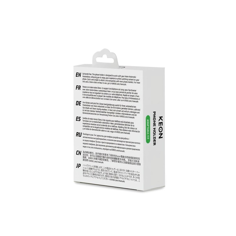 Kiiroo Keon - maszturbátor telefon tartó (fekete) 116609 termék bemutató kép