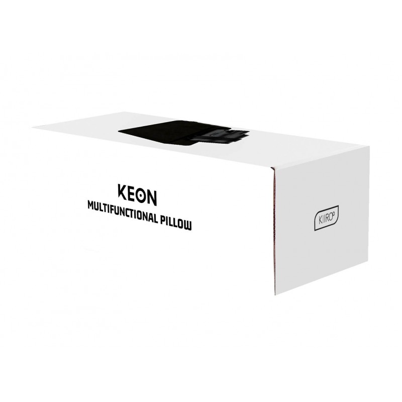 Kiiroo Keon - párna és maszturbátor tartó (fekete) 84978 termék bemutató kép