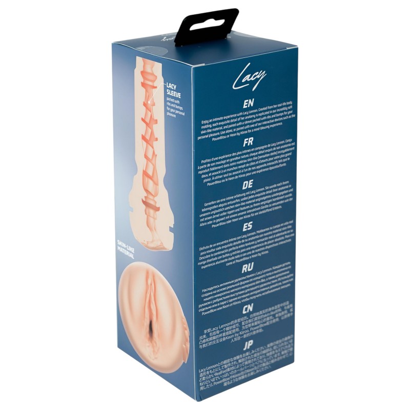 Kiiroo Lacy Lennon - művagina maszturbátor, PowerBlow kompatibilis (testszínű) 163810 termék bemutató kép