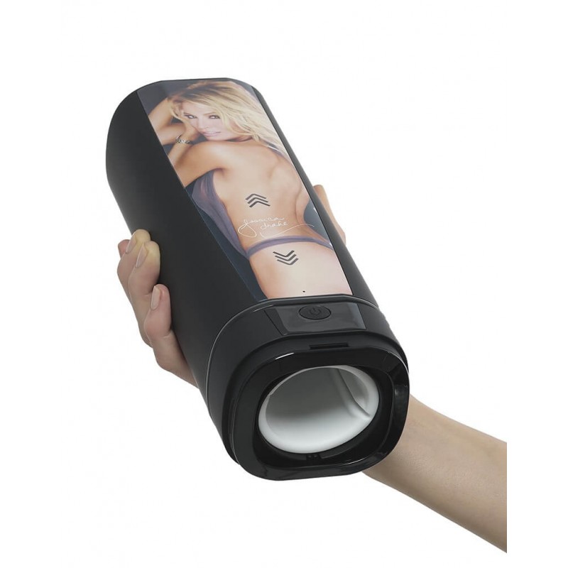 Kiiroo Onyx+ Jessica Drake - interaktív maszturbátor (fekete) 90012 termék bemutató kép