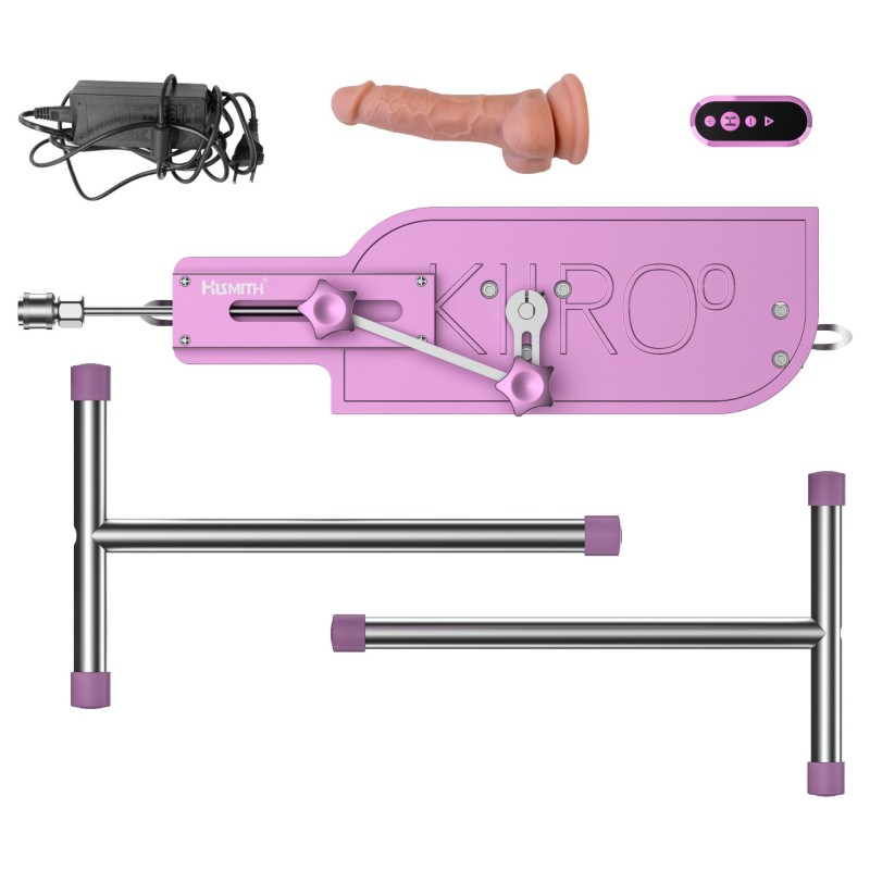 Kiiroo Pleasure Drive – App-vezérelt szexgép (pink) 139346 termék bemutató kép