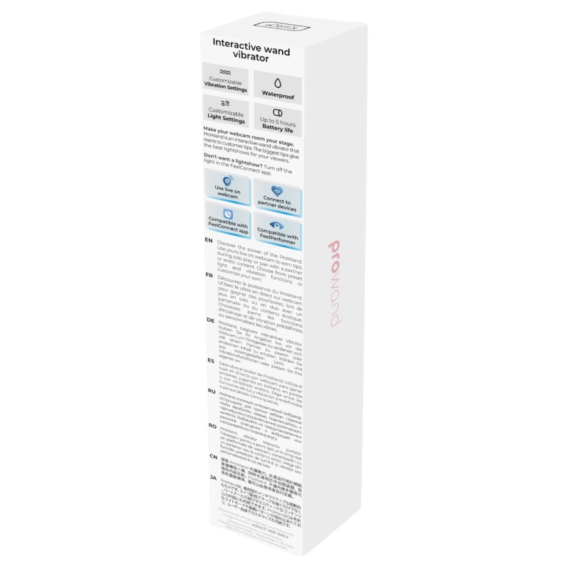 Kiiroo Pro Wand - masszírozó vibrátor (pink) 104211 termék bemutató kép