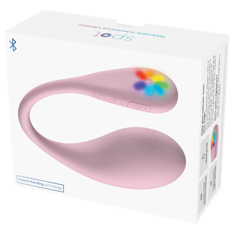 Kiiroo Spot - vibrotojás (pink) 163214 termék bemutató kép