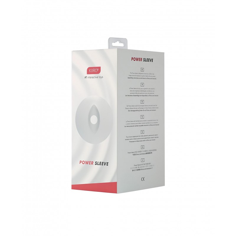 Kiiroo Titan Power - maszturbátor betét (átlátszó) 108090 termék bemutató kép