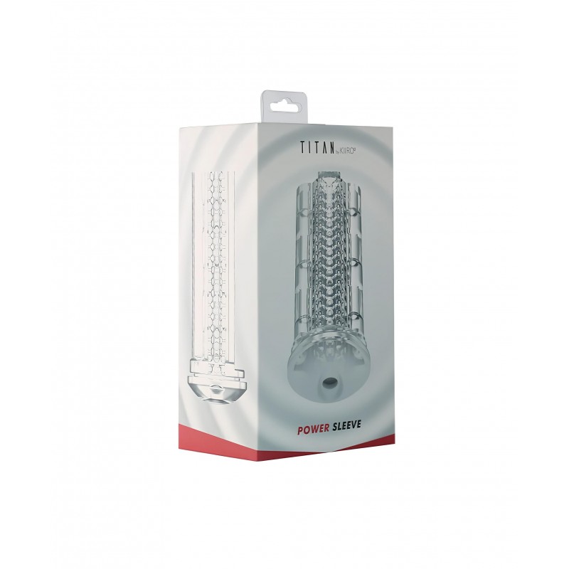 Kiiroo Titan Power - maszturbátor betét férfiaknak (átlátszó) 163010 termék bemutató kép