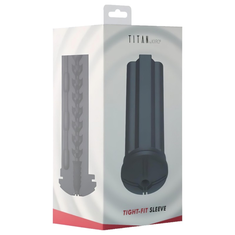 Kiiroo Titan Tight-Fit - maszturbátor betét férfiaknak (fekete) 156052 termék bemutató kép