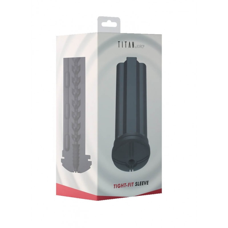 Kiiroo Titan Tight-Fit - maszturbátor betét (fekete) 83954 termék bemutató kép